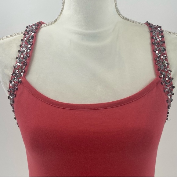 Charlotte Russe set of 2 sparkle detail tanks Small - Picture 3 of 14